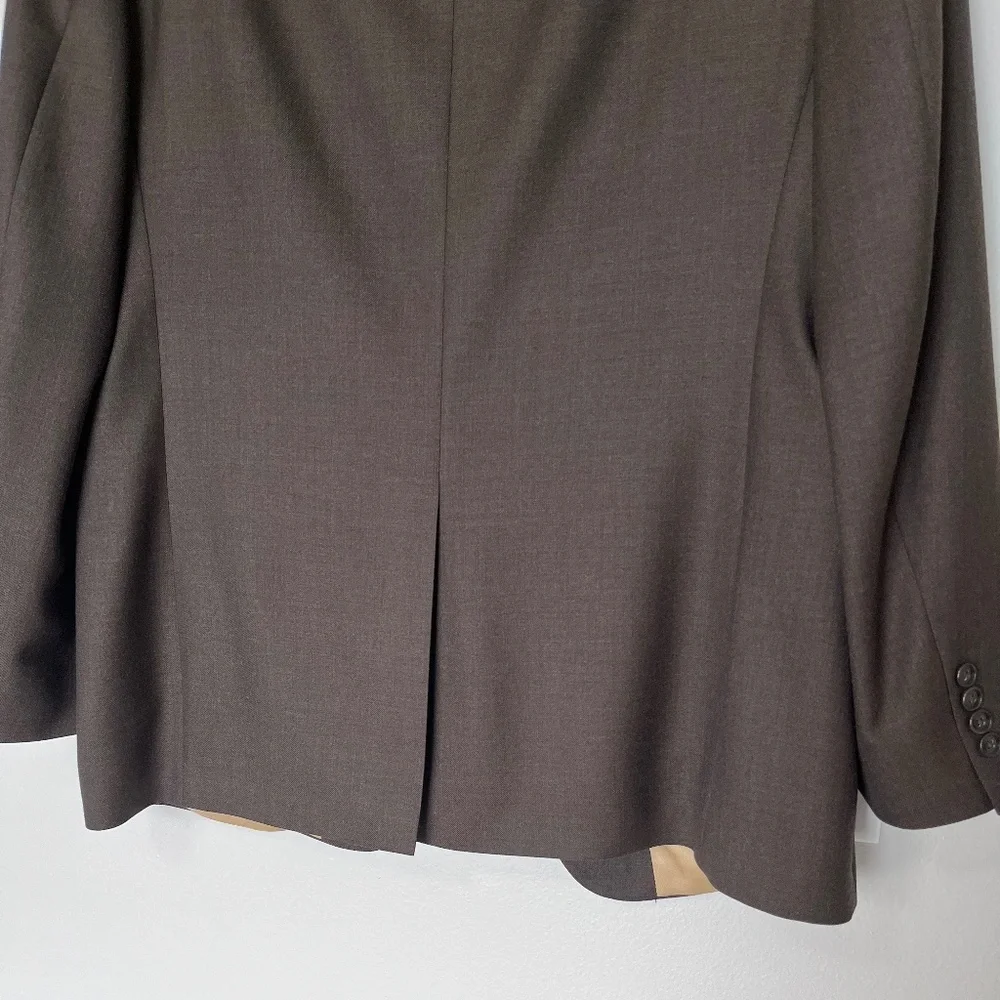 Nautica Men’s Brown Modern-Fit Suit Jacket size 43R
